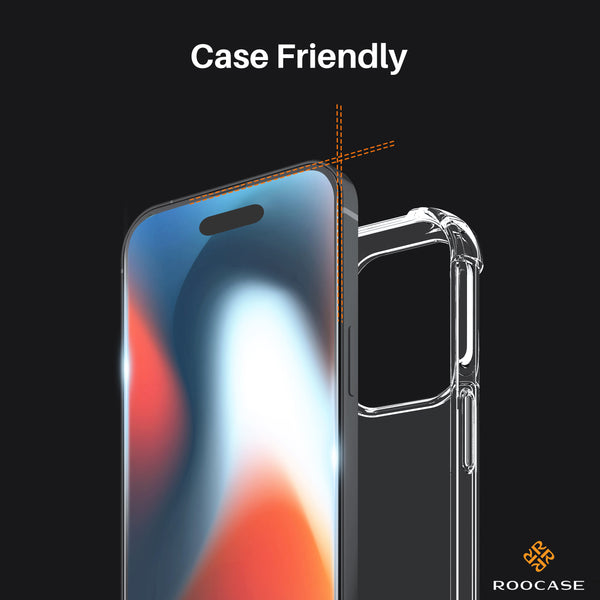 Roocase ROOCASE Tempered Glass Screen Protector For Apple IPhone 14 Pro Max (6.7 Inch) With Install Frame Pack Of 3