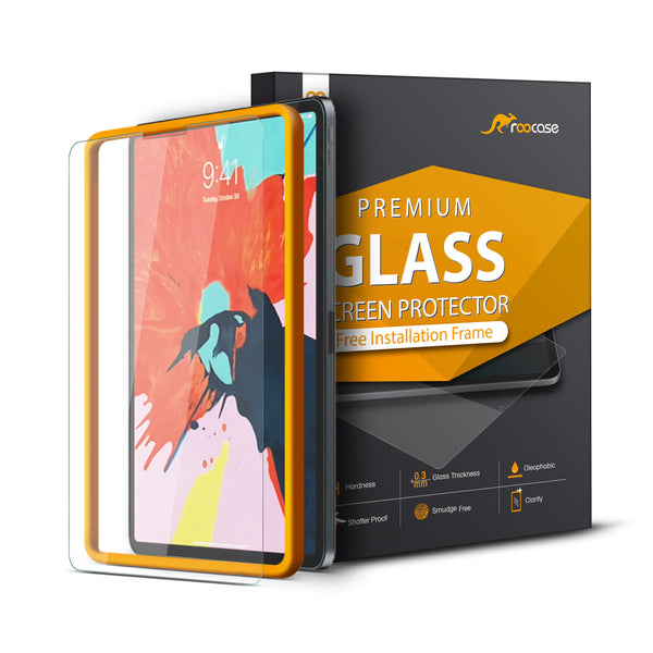 roocase Roocase Tempered Glass Screen Protector for iPad Pro 11 2018 - Installation Frame