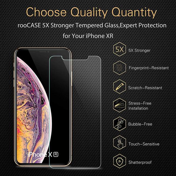 Roocase Roocase Tempered Glass Screen Protector For IPhone 11 / IPhone XR - 3-Pack - Installation Frame