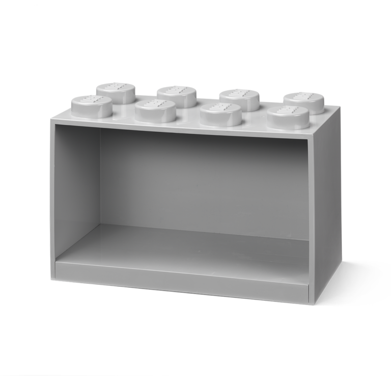 room copenhagen LEGOLEGO® Brick Shelf Medium Stone Grey