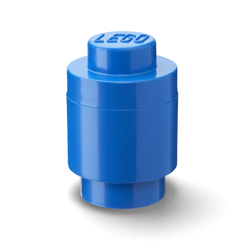 room copenhagen LEGOLEGO® Storage Brick Round Bright Blue