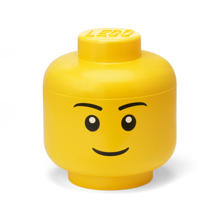room copenhagen LEGOLEGO® Storage Head – Boy Bright Yellow