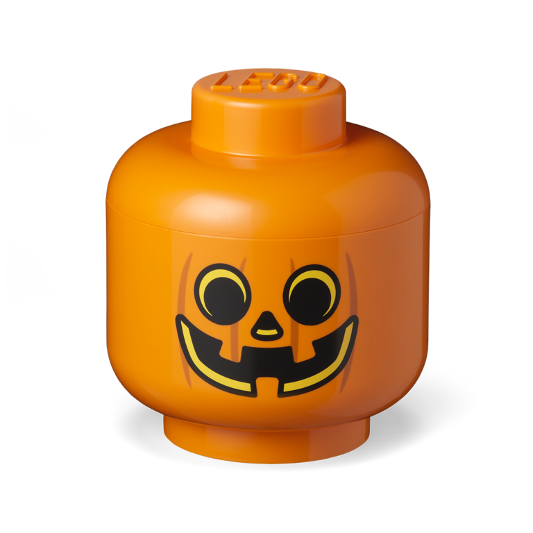 room copenhagen LEGOLEGO® Storage Head – Pumpkin Bright Orange