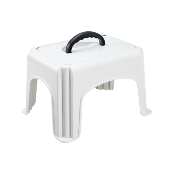 Room Copenhagen Plast TeamStep Stool W/ Handle White