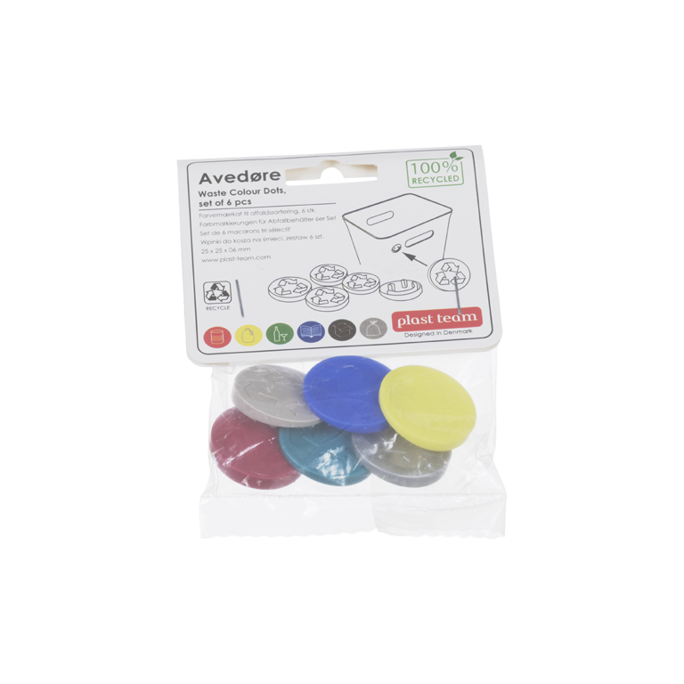 Room Copenhagen Plast TeamAvedøre Color Dots Set