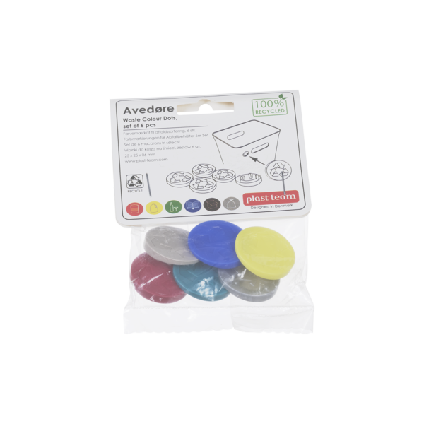 Room Copenhagen Plast TeamAvedøre Color Dots Set