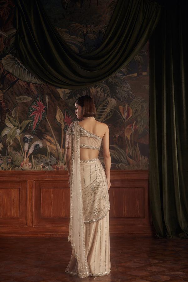 Roqa Ares Ares Draped Saree