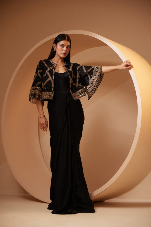 Roqa Ariaana Ariaana Black Drape Set