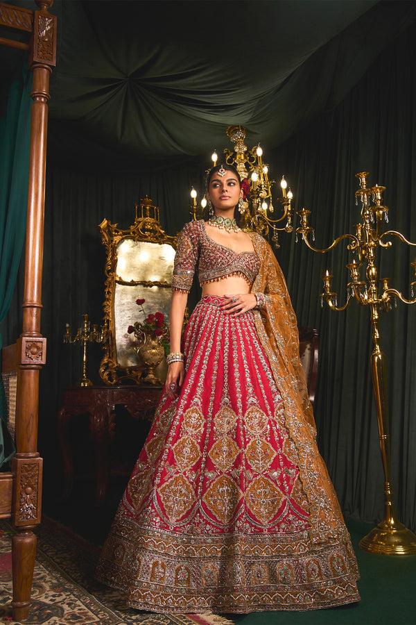 roqa Aziza Aziza Lehenga set