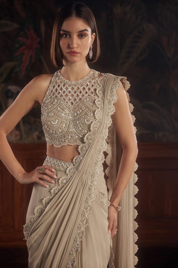 Roqa Carina Carina Draped Saree