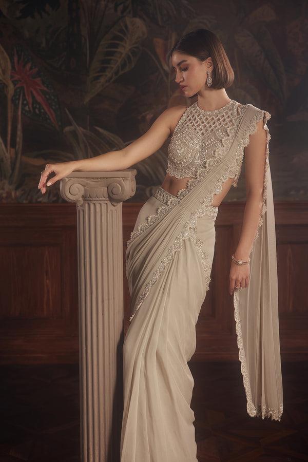 Roqa Carina Carina Draped Saree