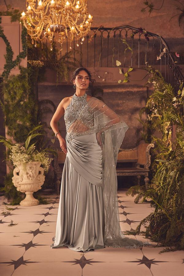 roqa Celine Celine draped saree