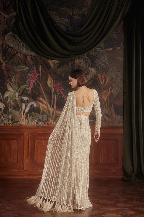 Roqa Centaurus Centaurus Draped Saree