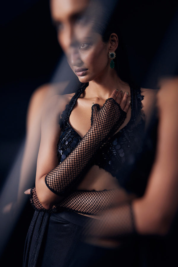 Roqa Chic Noir Cape Set