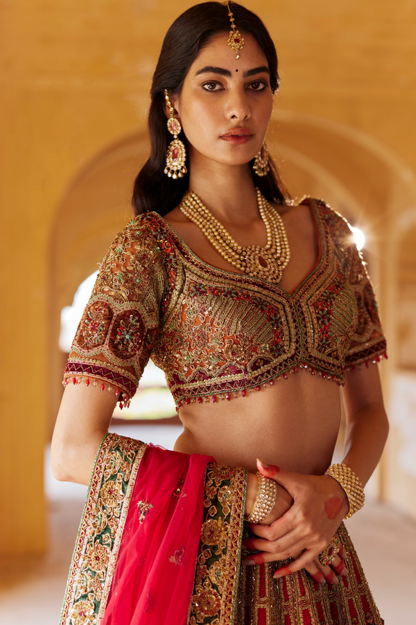 roqa Daria Daria Lehenga Set