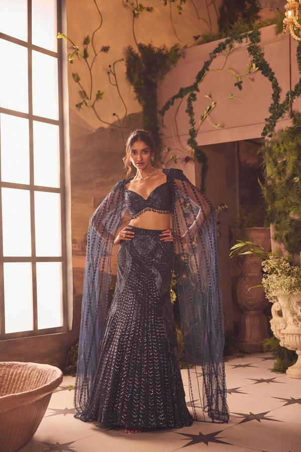 roqa Dawn Dawn lehenga set