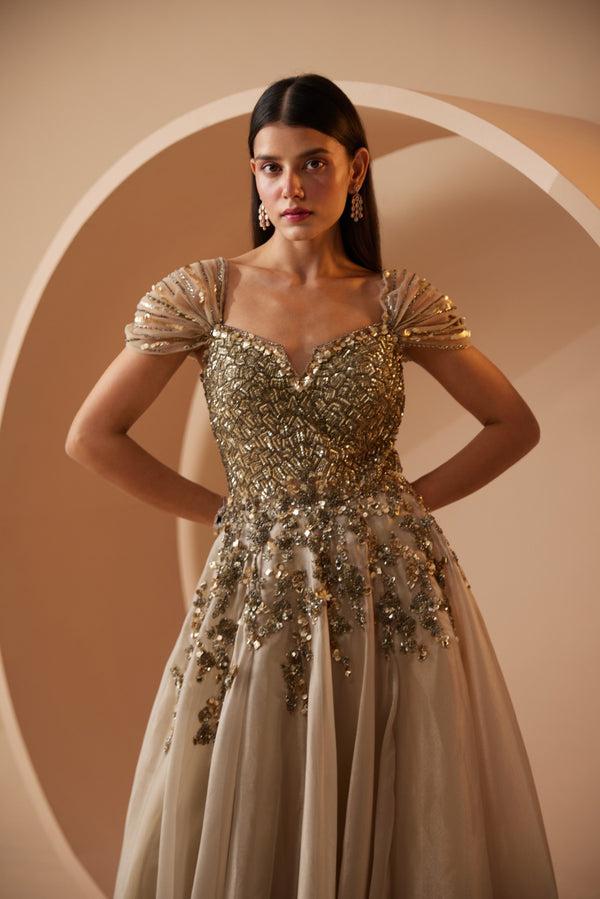 Roqa Ether Ether Ecru Gown