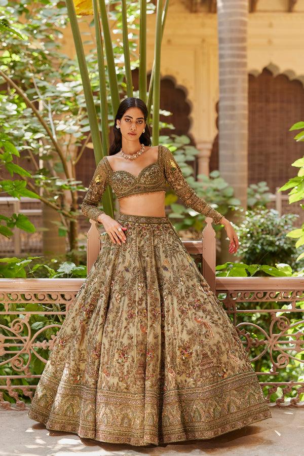 roqa Fayroz Fayroz Lehenga set