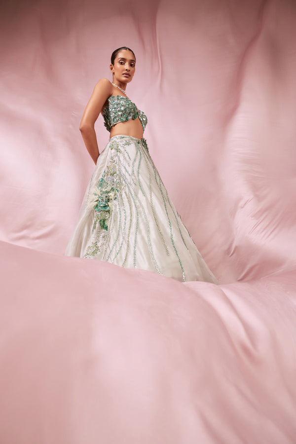 Roqa Jardin Lehenga Set