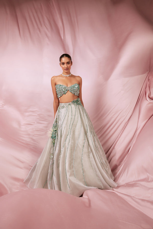 roqa Jardin Lehenga Set