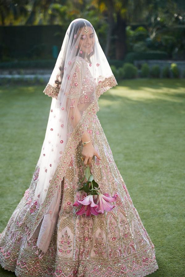 Roqa Jazira Jazira Pink Lehenga Set