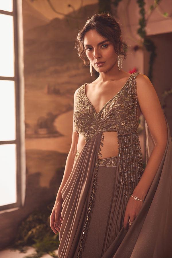 Roqa Lian Lian Draped Saree