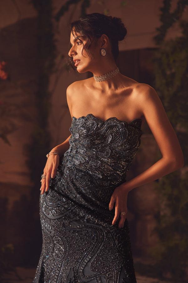 Roqa Lucent Lucent Mermaid Gown