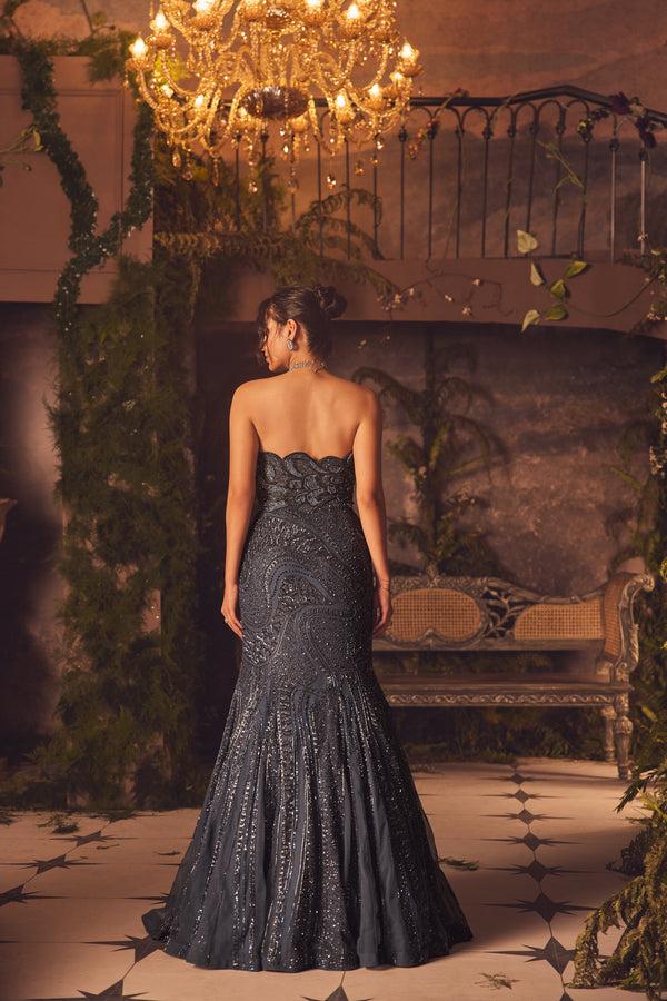 Roqa Lucent Lucent Mermaid Gown