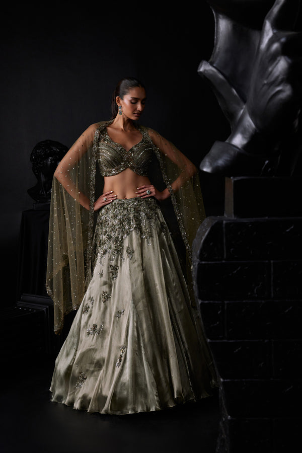 roqa Lumiere Lehenga Set