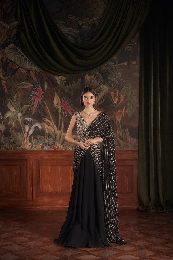 roqa Maira Maira Draped Saree