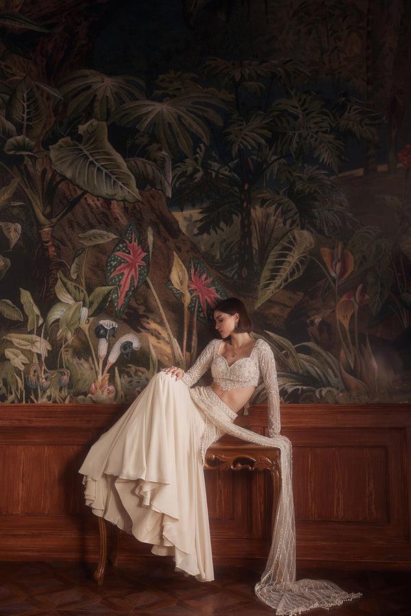 Roqa Perseus Perseus Draped Saree