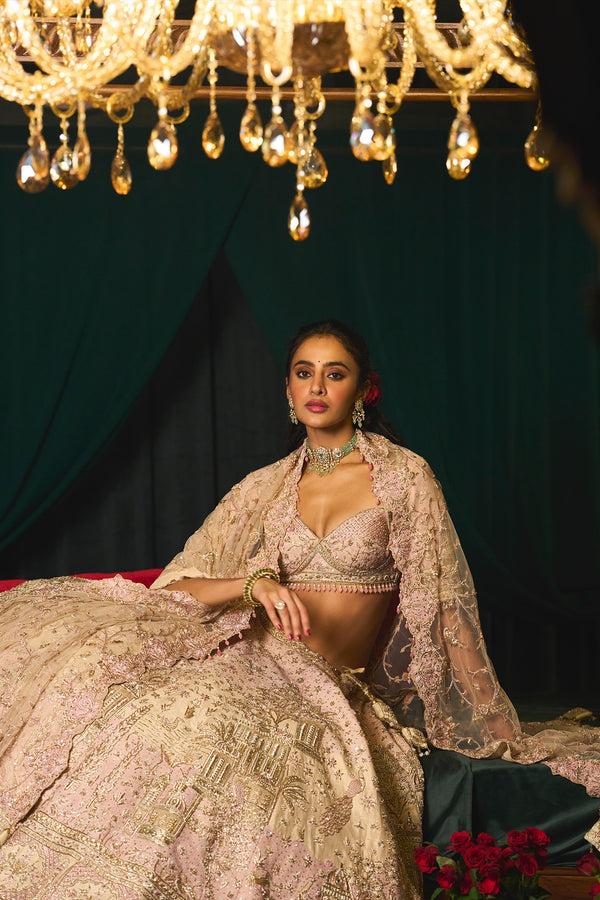 Roqa Qasr Qasr Lehenga Set