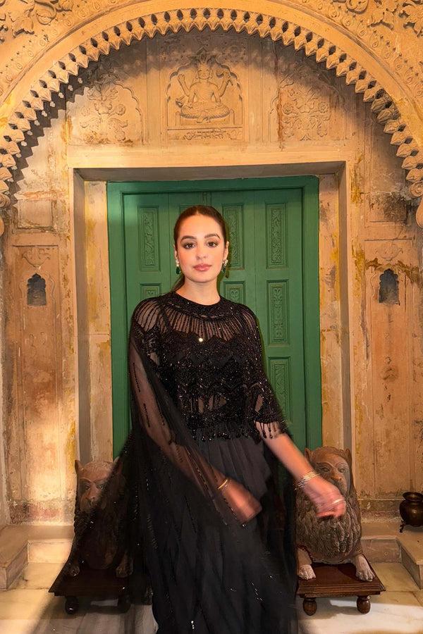 Roqa Rainna Rainna Black Dhoti Det