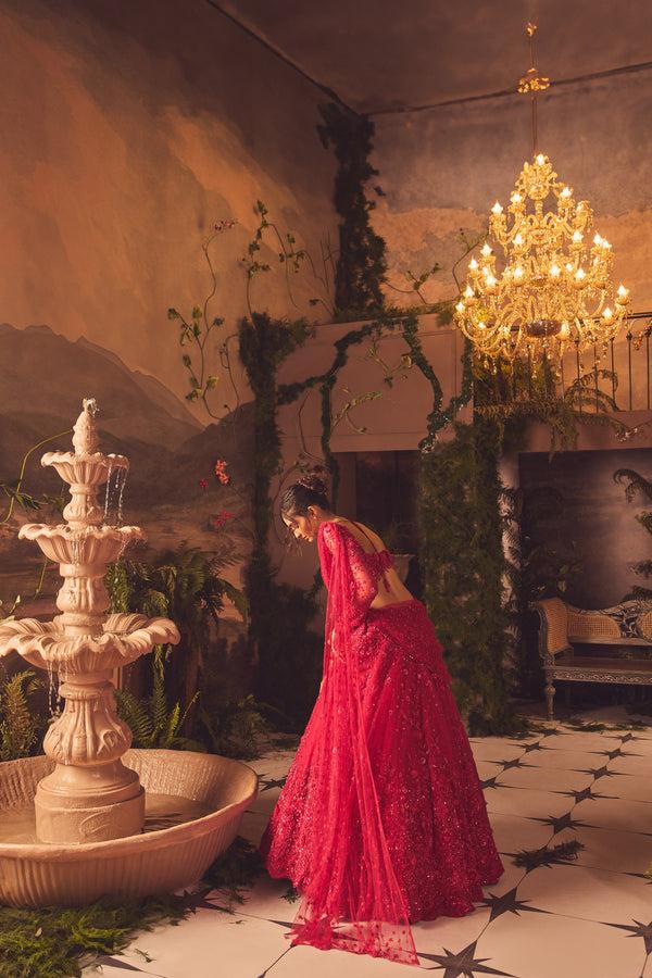 Roqa Roseate Roseate Lehenga Set