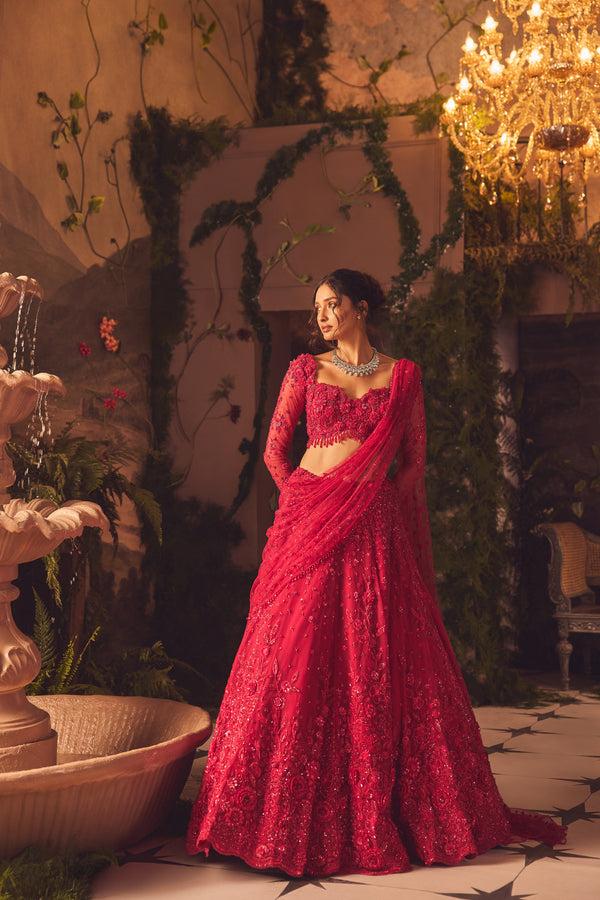 roqa Roseate Roseate lehenga set