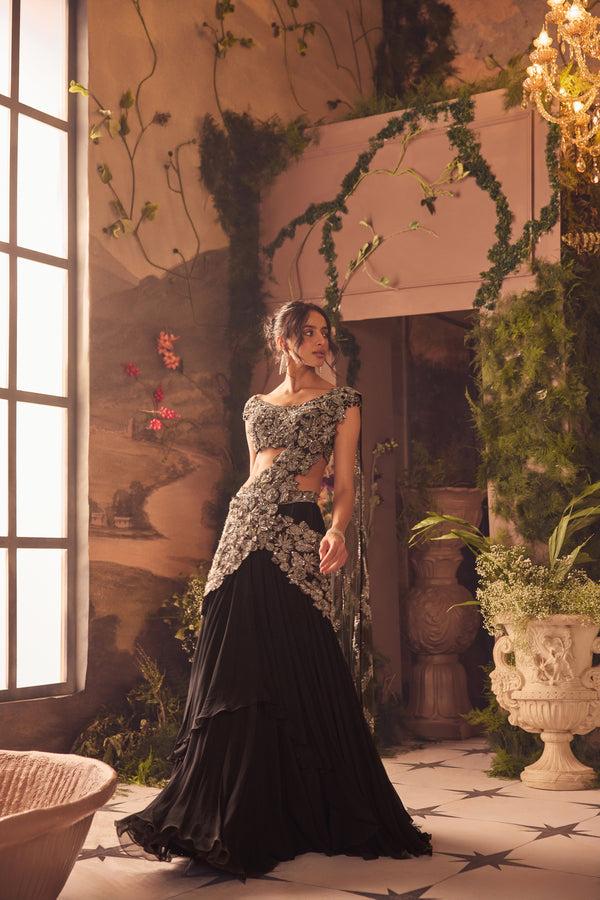 Roqa Seanna Seanna Draped Saree