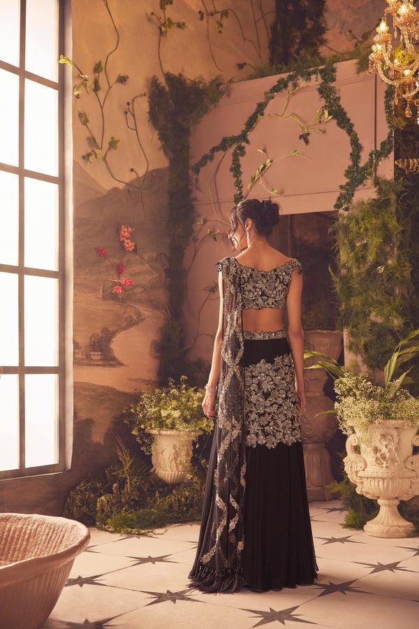 Roqa Seanna Seanna Draped Saree