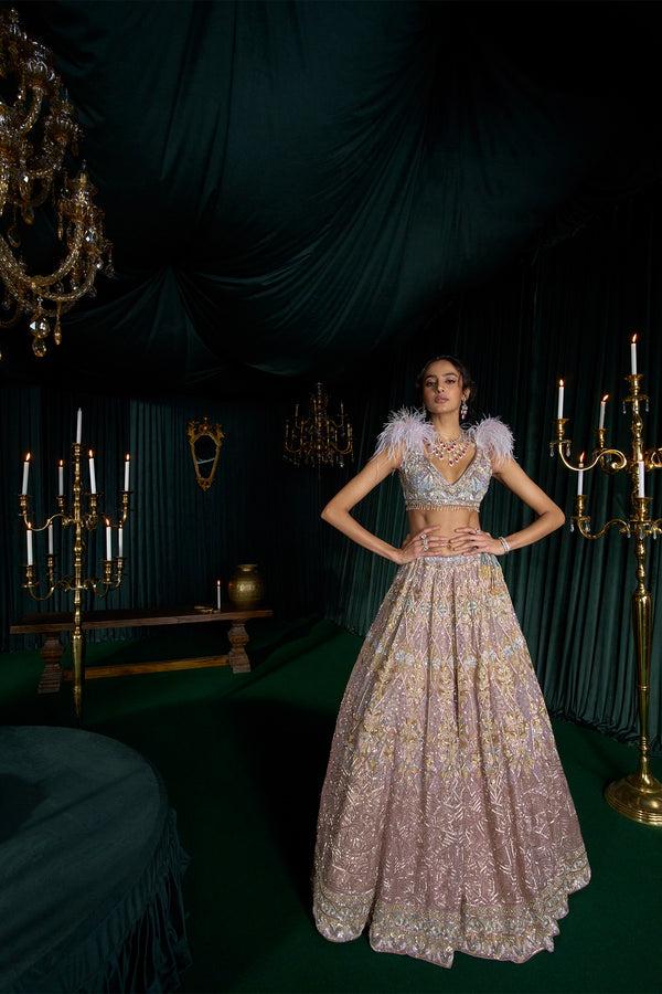 roqa Shirin Shirin Lehenga set