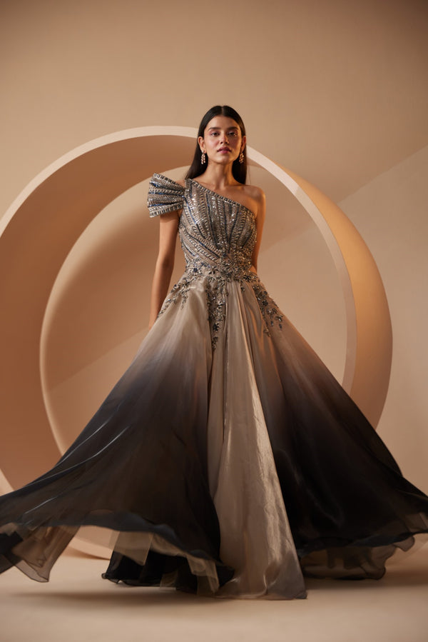 roqa Verona Verona Ombre Gown