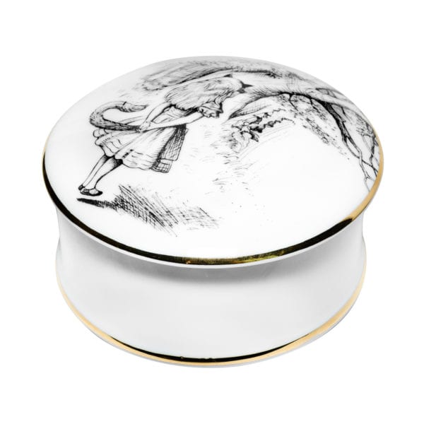 rory dobner Alice in Wonderland Cheshire Cat Trinket Box