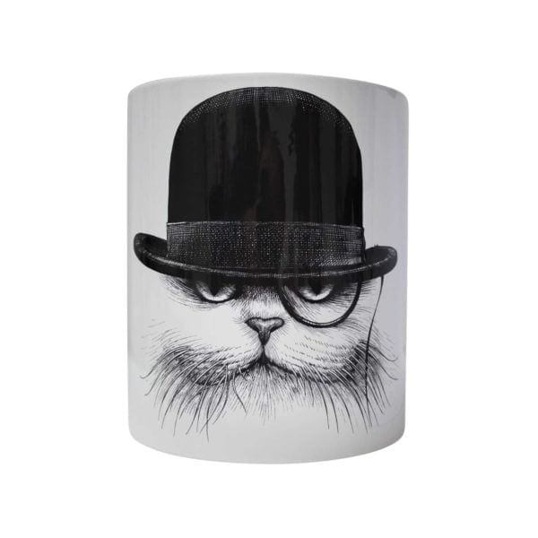 rory dobner Cat Hat Down / Cat in Hat Voluminous Vase