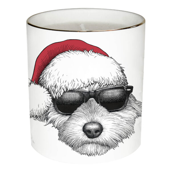 rory dobner Christmas Sidney Cockapoo Cutesy Candle