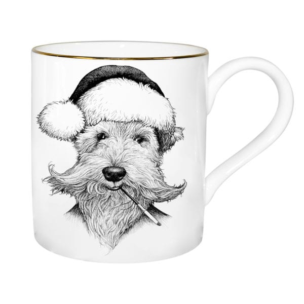 rory dobner Christmas ‘Sir Lancelot’ Welsh Terrier Dog Majestic Mug