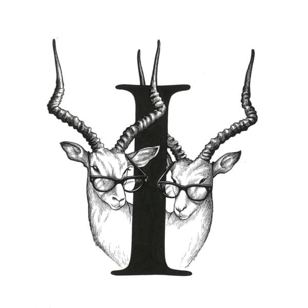 rory dobner I – Intellectual Identical Impala’s Intricate Ink Print