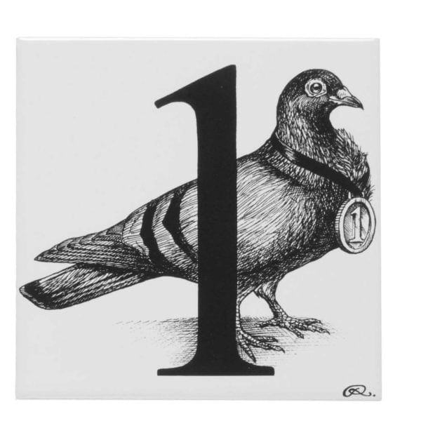 rory dobner 1 – Number One Prize Pigeon Tile