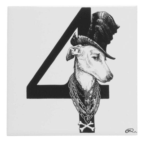 rory dobner 4 – Four Legged Friend Tile