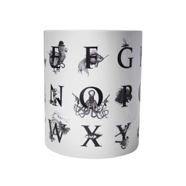 rory dobner Alphabet Voluminous Vase