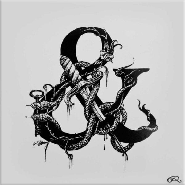 rory dobner & – Ampersand Alphabet Tile