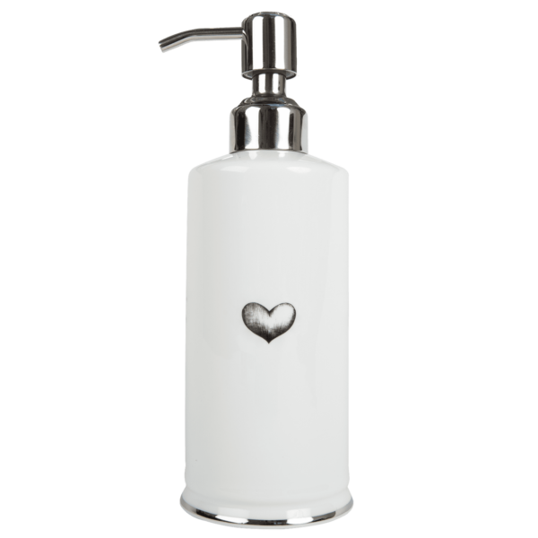 rory dobner Black Love Heart Soap Dispenser