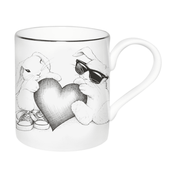 rory dobner Bunny Rabbit Love Majestic Mug